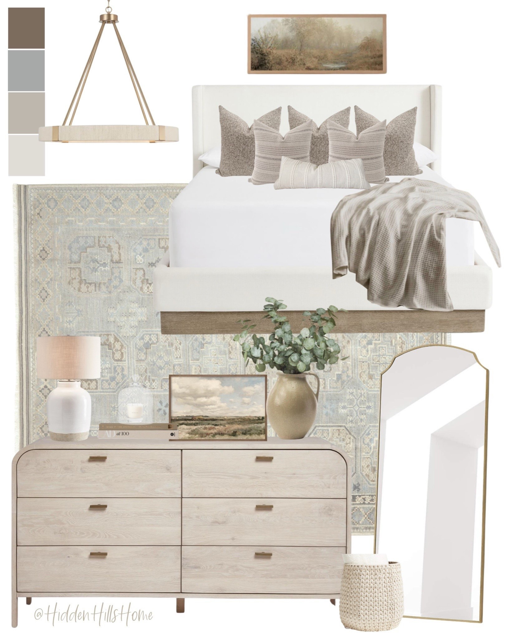 Bedroom decor mood board, neutral bedroom design ideas, bedroom inspiration, cozy bedroom decor Inspo #bedroom

#LTKSaleAlert #LTKHome
