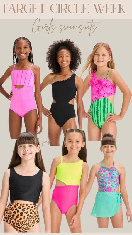 Girls swimsuits. Target circle week. Kids finds. Kids fashion. Vacation wear. Beach wear. Summer swimsuits. Bathing suits for kids  

#LTKkids #LTKswim #LTKxTarget