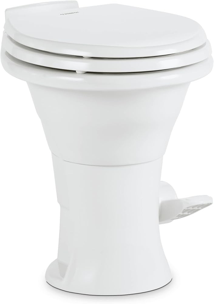 Dometic 310 Standard Toilet - White, Oblong Shape, Lightweight and Efficient with Pressure-Enhanc... | Amazon (US)