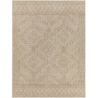 Livabliss Tuareg TRG-2355 Machine Woven Rug, Polypropylene 100% in Cream;light Beige;tan, Size: 5'3 x 7' by DecoratorsBest | DecoratorsBest