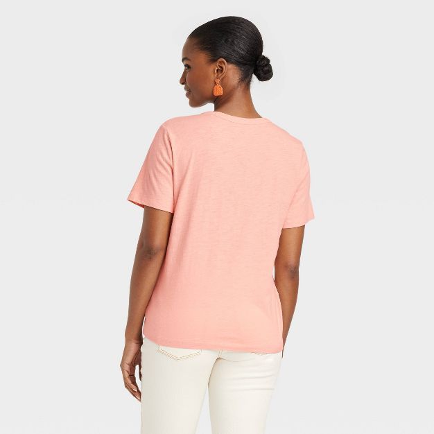 Women's Short Sleeve T-Shirt - Universal Thread™ Pink | Target