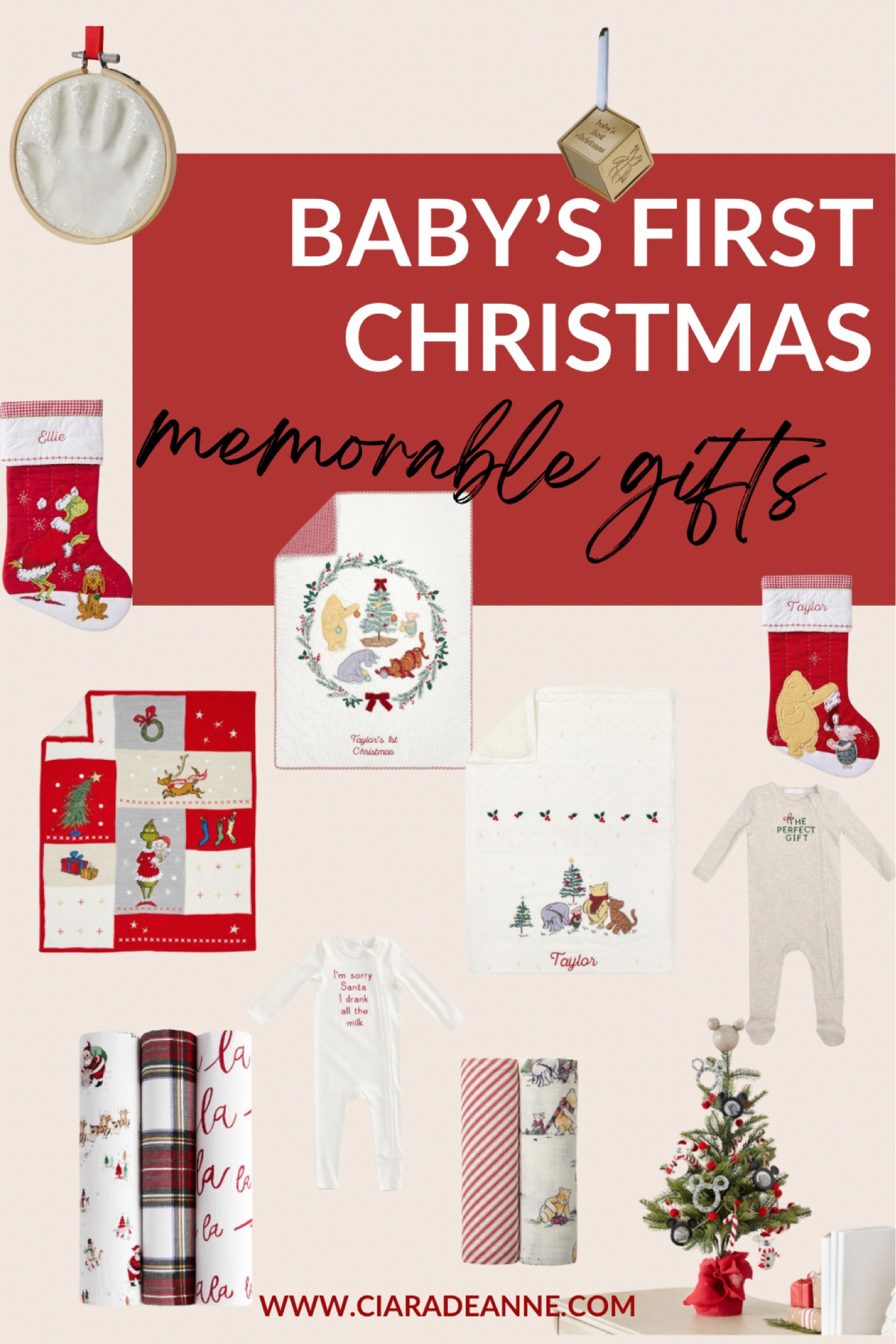 Gifts that baby can use forever for their first Christmas. Great gift from a grandparent.

Baby’s first Christmas ornament and keepsake or ornament!

#LTKGiftGuide #LTKHoliday #LTKBaby