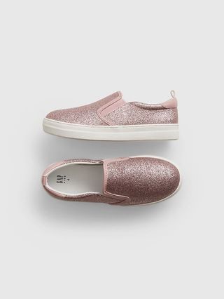 Kids Glitter Slide-On Shoes | Gap (US)