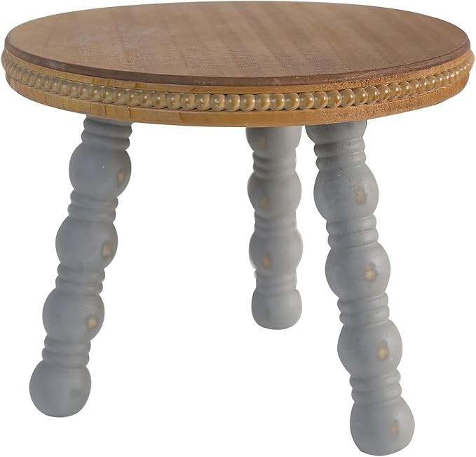 Wood Morden Farmhouse Plant Stand, 11.8 x 9.4 inches Wooden Rustic Indoor Decorative Display | Amazon (US)