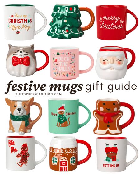 Coffee mugs are always a great gift idea! 🎁 These are super affordable (all only $5) and festive for the holiday season ☕️

#LTKGiftGuide #LTKHoliday #LTKSeasonal
