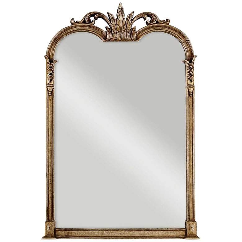 Uttermost Jacqueline 42" High Silver Wall Mirror - #76568 | Lamps Plus | Lamps Plus