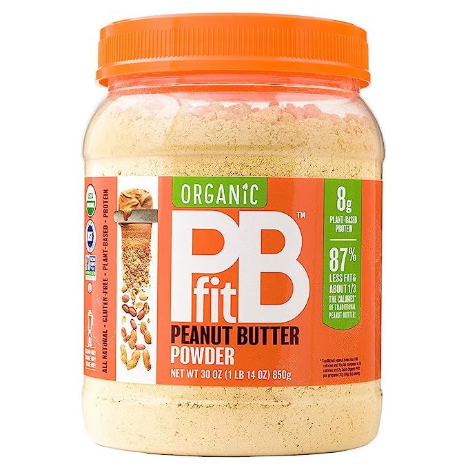 PBfit All-Natural Organic Peanut Butter Powder, Powdered Peanut Spread from Real Roasted Pressed ... | Amazon (US)