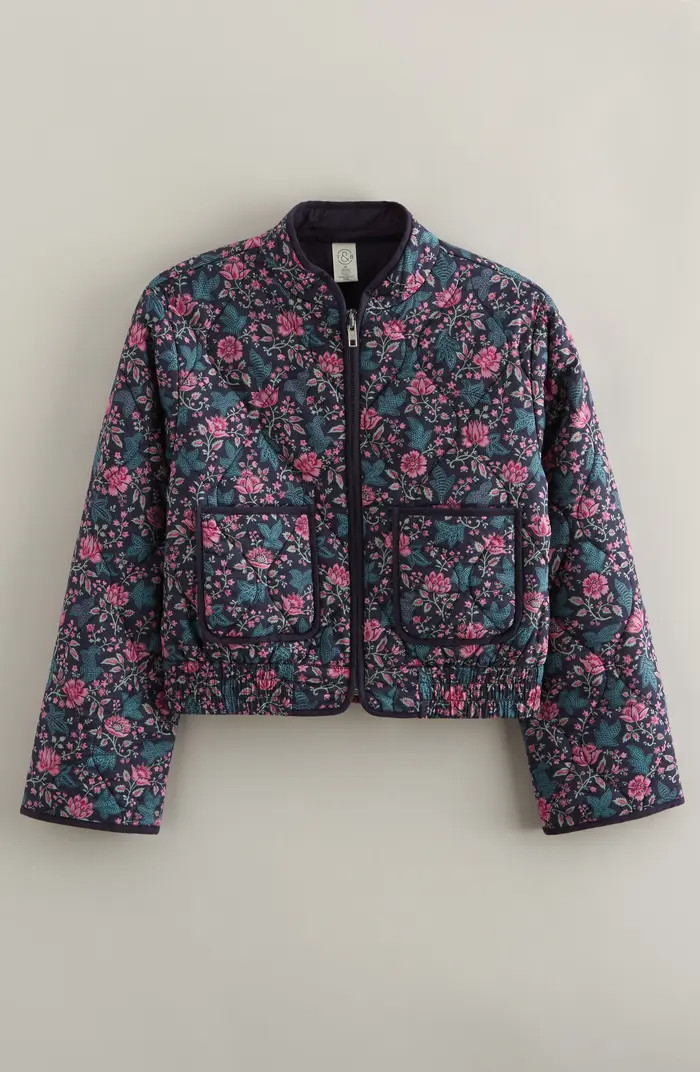 Treasure & Bond Kids' Quilted Bomber Jacket | Nordstrom | Nordstrom