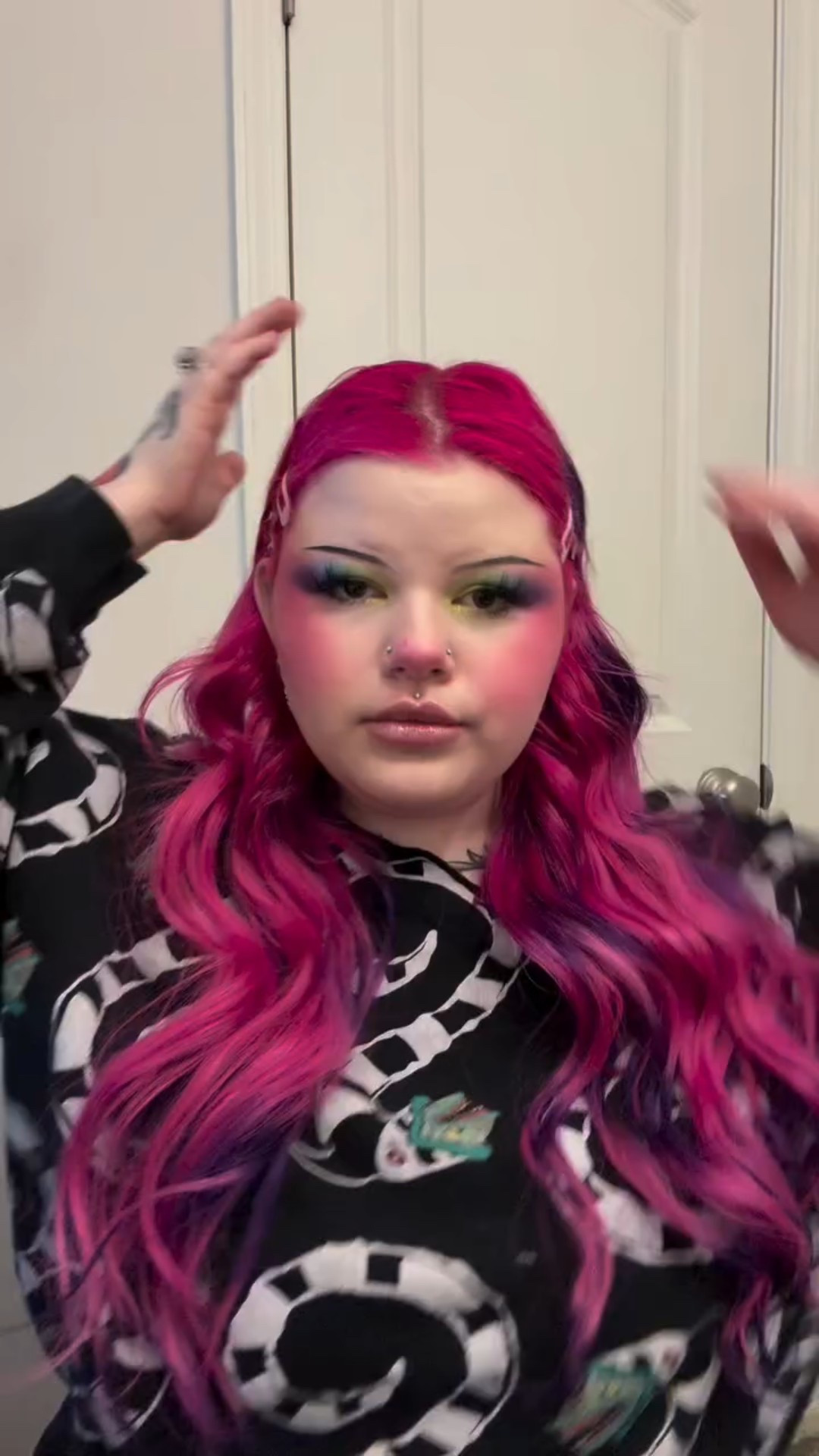 the long awaited tutorial! 🙌✨ 

shop all products❤️‍🔥 @milkmakeup @elfcosmetics @aboutfacebeauty @colourpopcosmetics @onesize @hudabeauty @glamlite @cbeauty_mall @meltcosmetics @appledoll - USE CODE BEWITCHEDESTI @skindinavia @r.e.m.beauty 

makeup tutorial • makeup products • all things beauty • beauty community • content creator • get ready with me • content creator journey • skincare • makeup artist • esthetician • alt style

#LTKBeauty #LTKmorningroutine #LTKselfcare