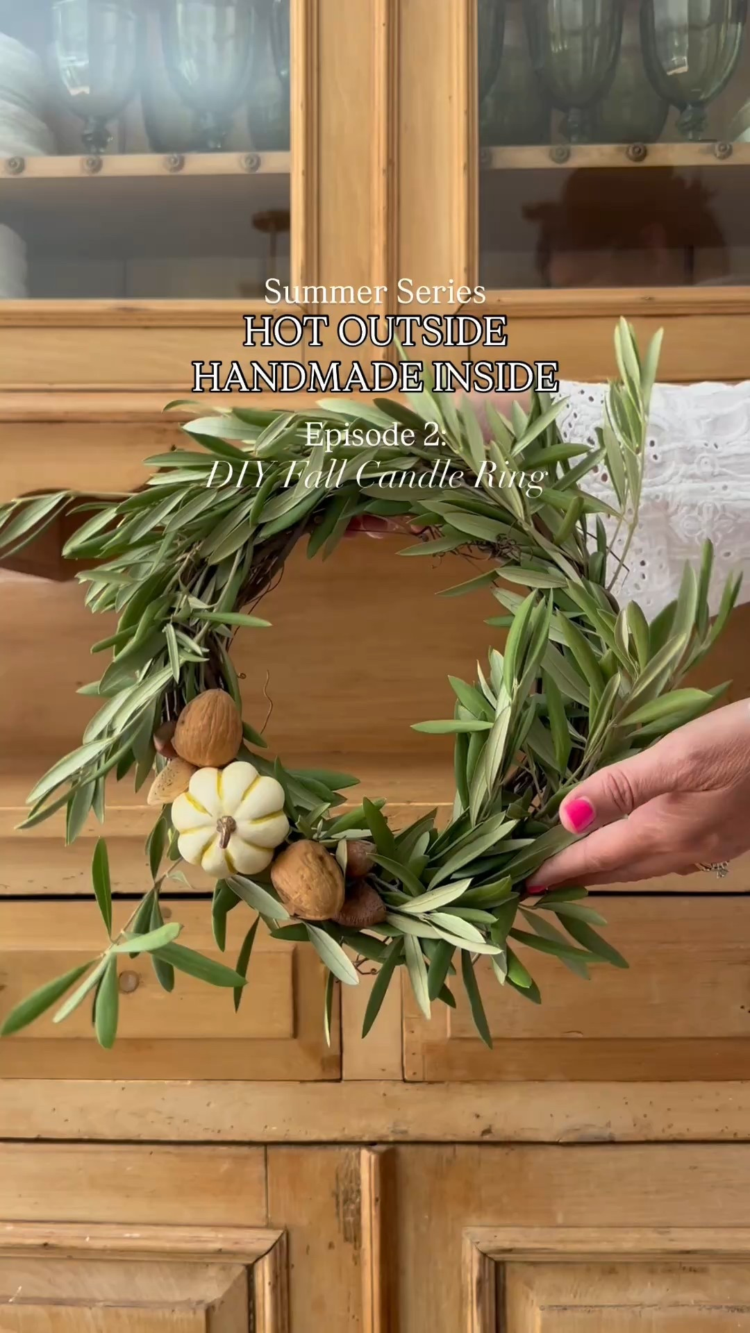 All the supplies you’ll need to make this DIY fall candle ring. I used fresh olive stems but you could use the faux ones I linked here. 

#LTKSeasonal #LTKFindsUnder50 #LTKHome