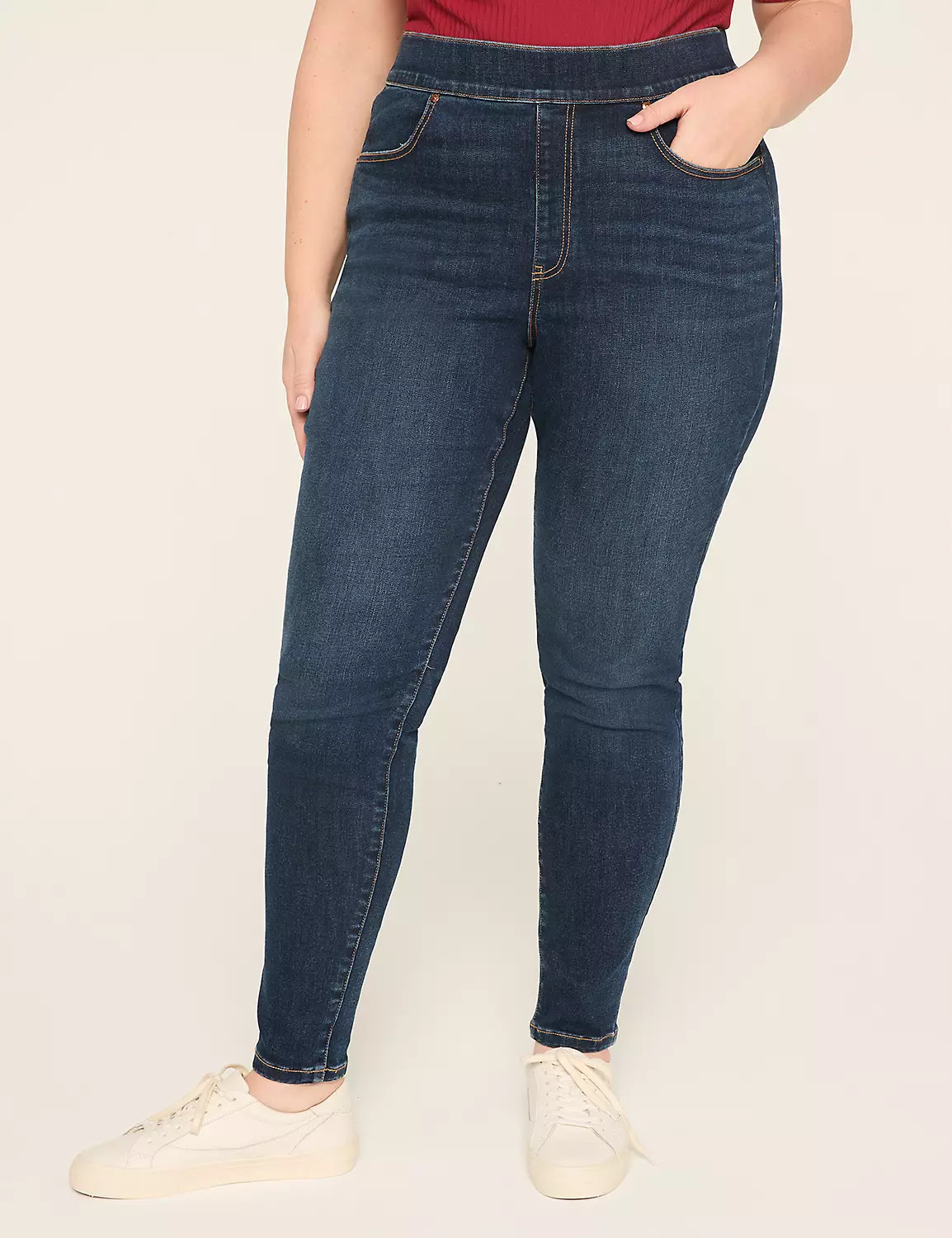 Pull-On Fit High-Rise Jegging | LaneBryant | Lane Bryant (US)