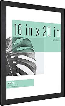 MCS Studio Gallery Frame, Black Woodgrain, 16 x 20 in, Single | Amazon (US)