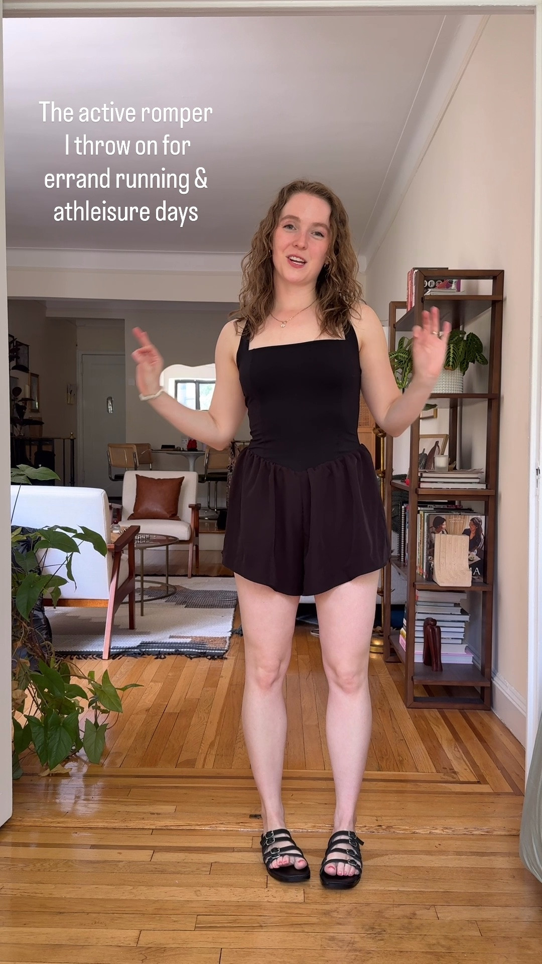 Comfy Amazon athletic romper. Wearing small. Built in shorts with pockets. Adjustable straps.

#LTKSaleAlert #LTKfitnessgoals