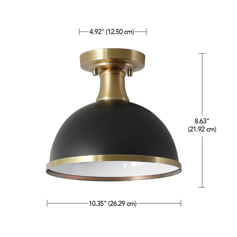 Asul Semi Flush Mount | Wayfair North America