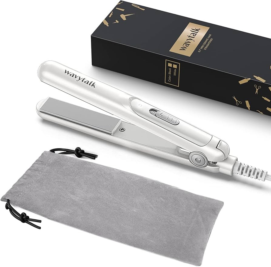 Wavytalk Mini Flat Iron 0.7 Inch Ceramic Mini Hair Straightener - Small Flat Irons for Short Hair... | Amazon (US)