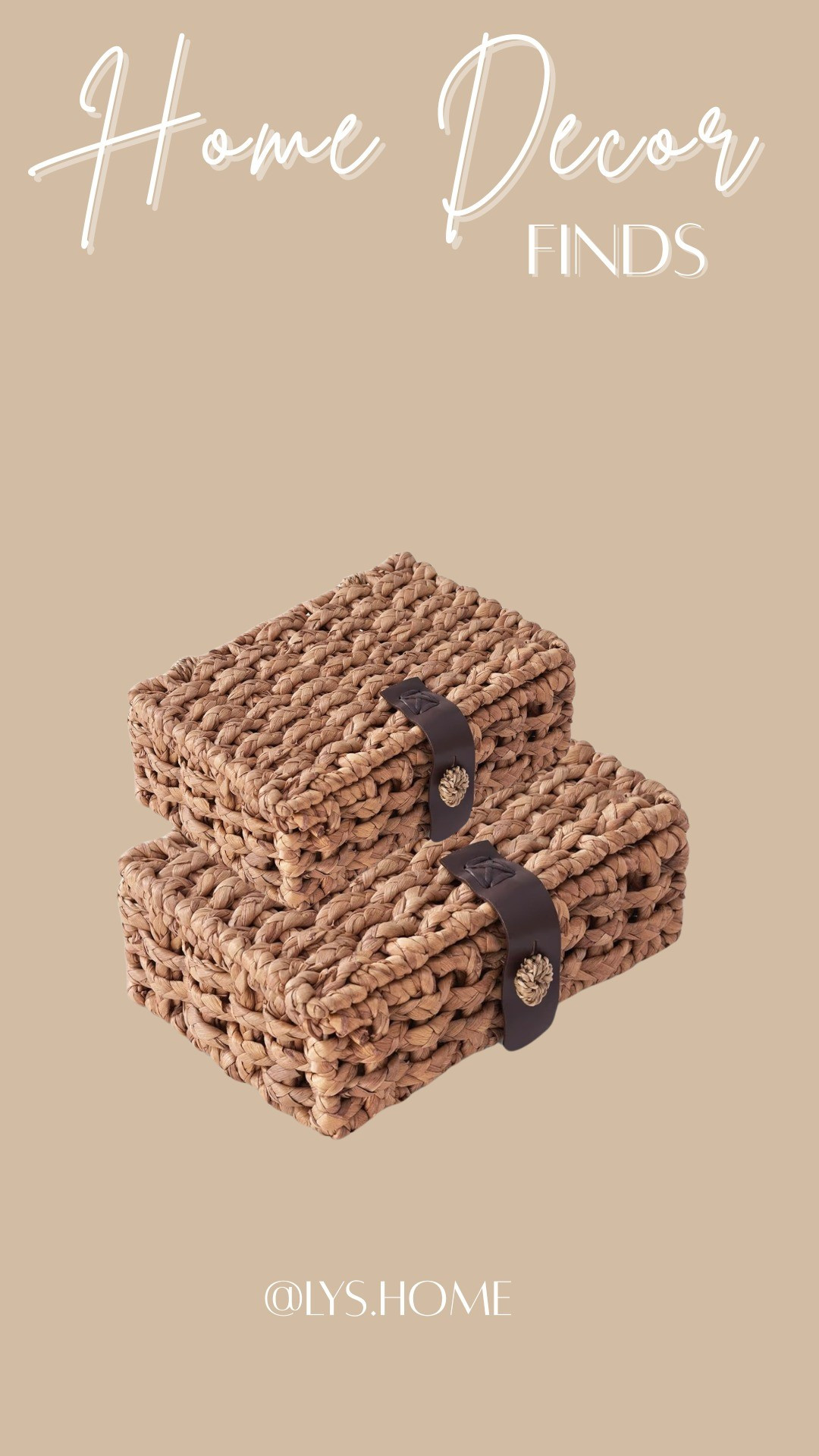 Beautiful look alike boxes 

#LTKHome