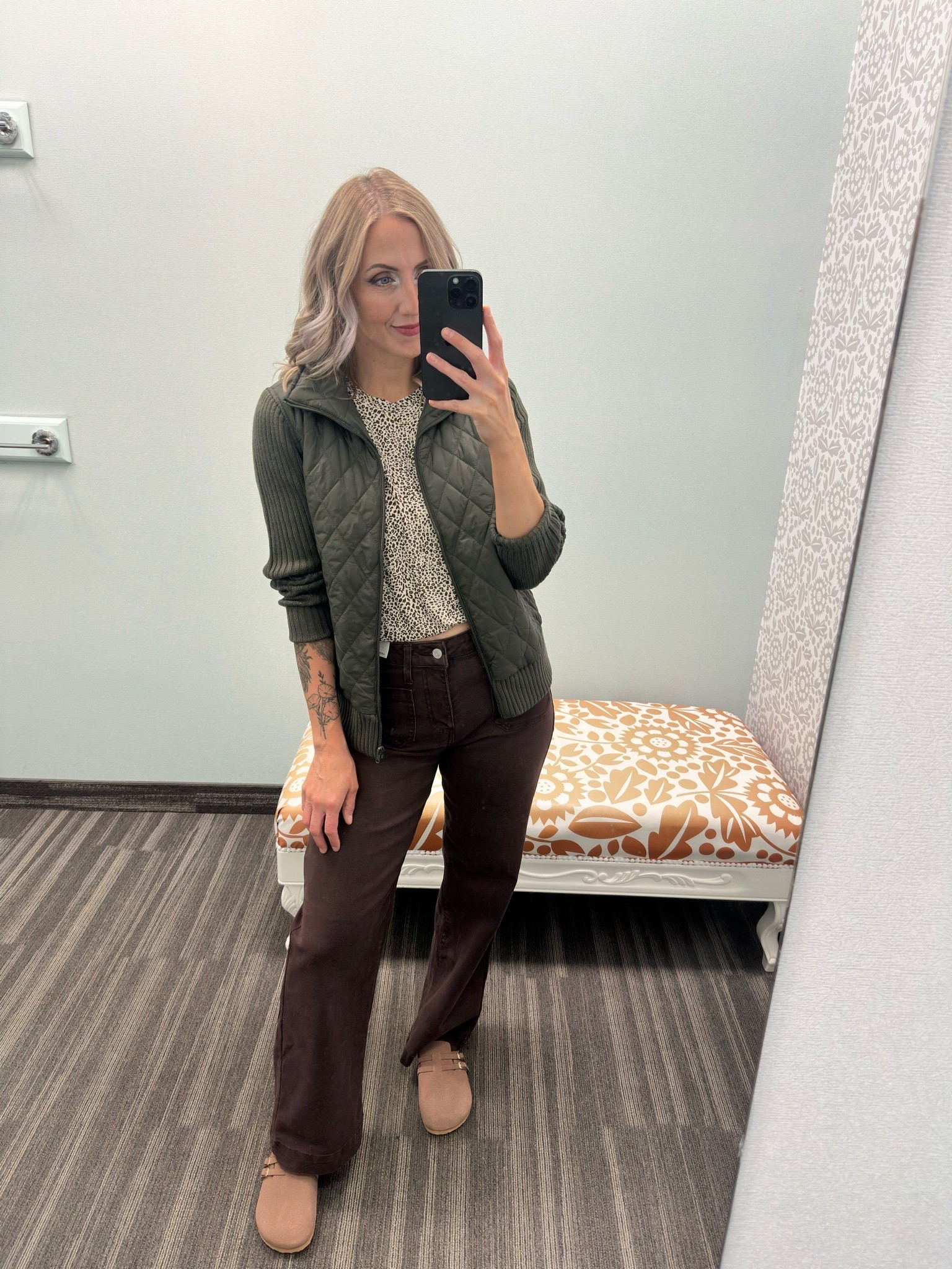 Wearing small in tops and 6 in jeans. Jacket not online yet

#LTKgrwm #LTKootd #LTKSaleAlert