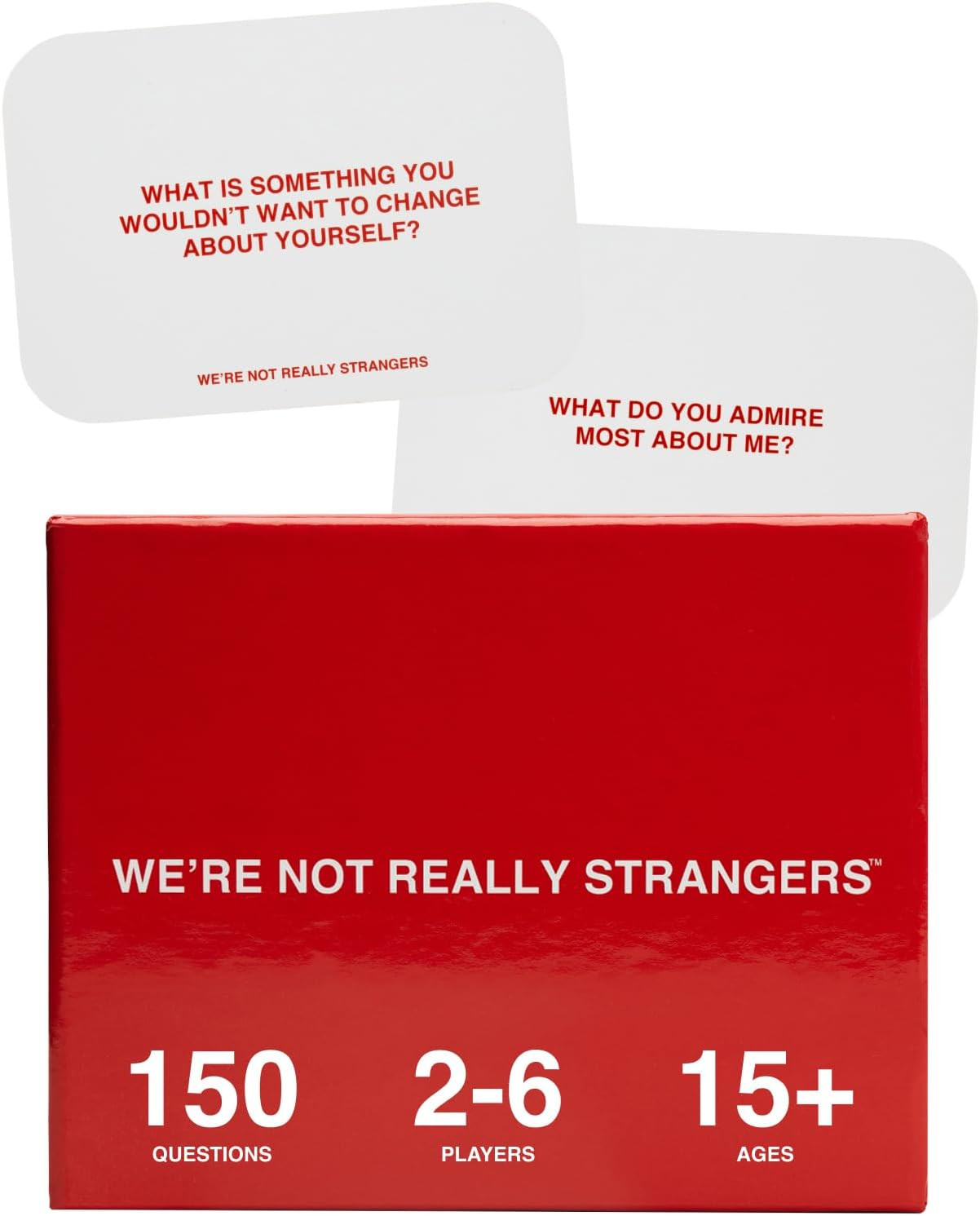 WE'RE NOT REALLY STRANGERS Card Game - 150 Conversation Cards for Adults, Teens, Couples, & Stran... | Amazon (US)
