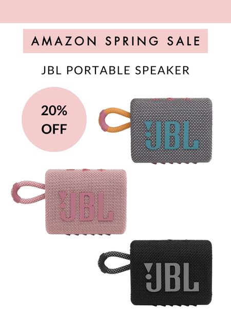 Amazon spring sale ✨ JBL portable speaker



#LTKfindsunder100 #LTKsalealert #LTKfindsunder50