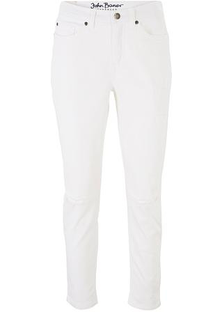 Modische 7/8 Jeans, destroyed - weiß, Normal - Damen | bonprix | Bonprix DE