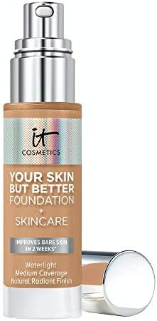 Your Skin But Better Foundation + Skincare, Hydrating Coverage - Minimizes Pores & Imperfections,... | Amazon (US)