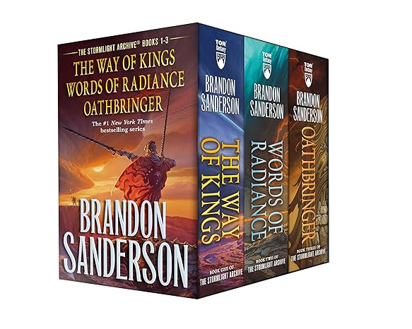 Stormlight Archive MM Boxed Set I, Books 1-3: The Way of Kings, Words of Radiance, Oathbringer (T... | Amazon (US)