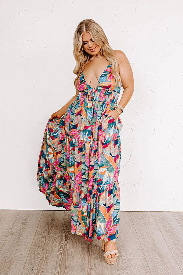 Tropical Fizz Maxi Dress Curves | Impressions Online Boutique