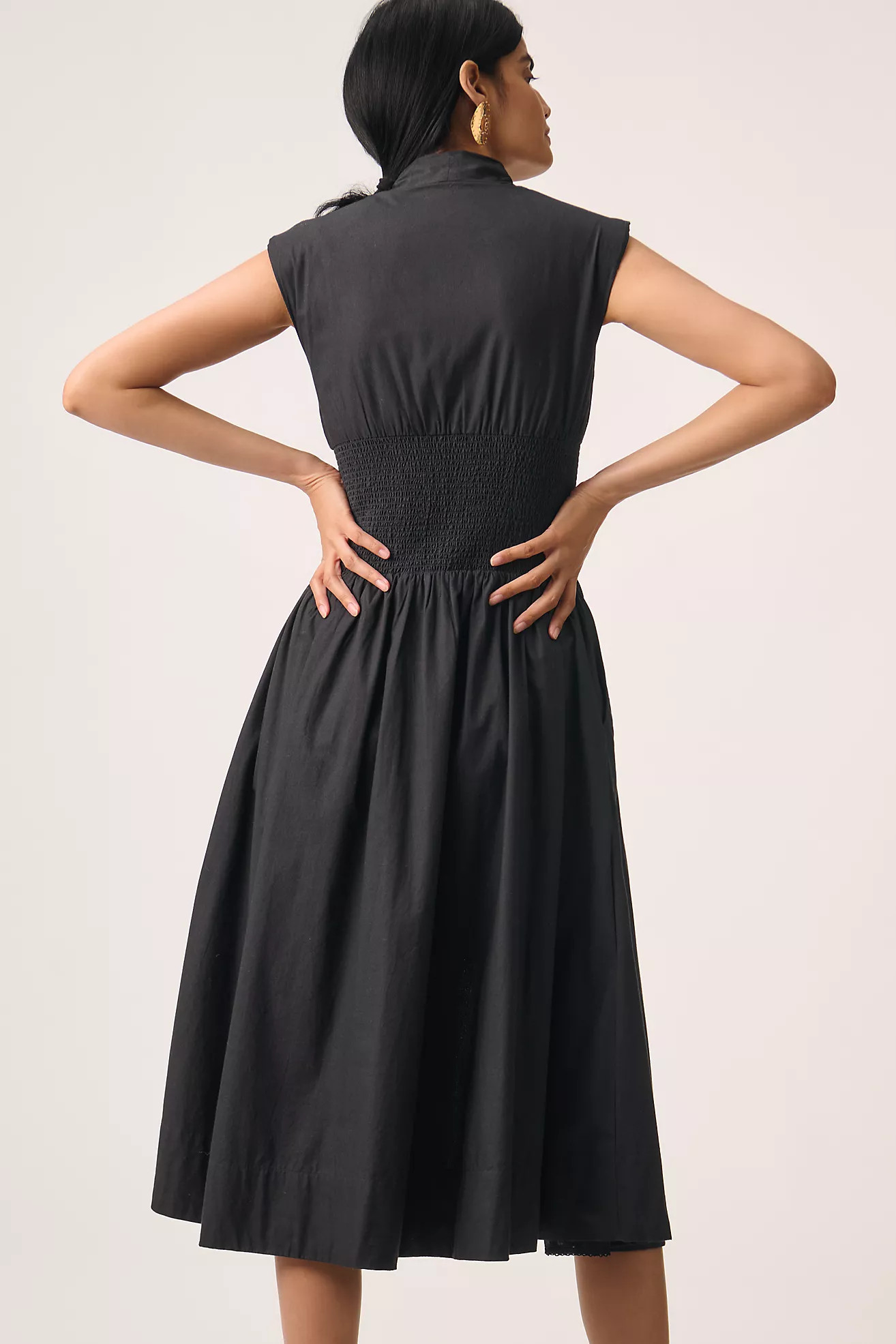 The Tommie Zip-Front Midi Dress | Anthropologie (US)