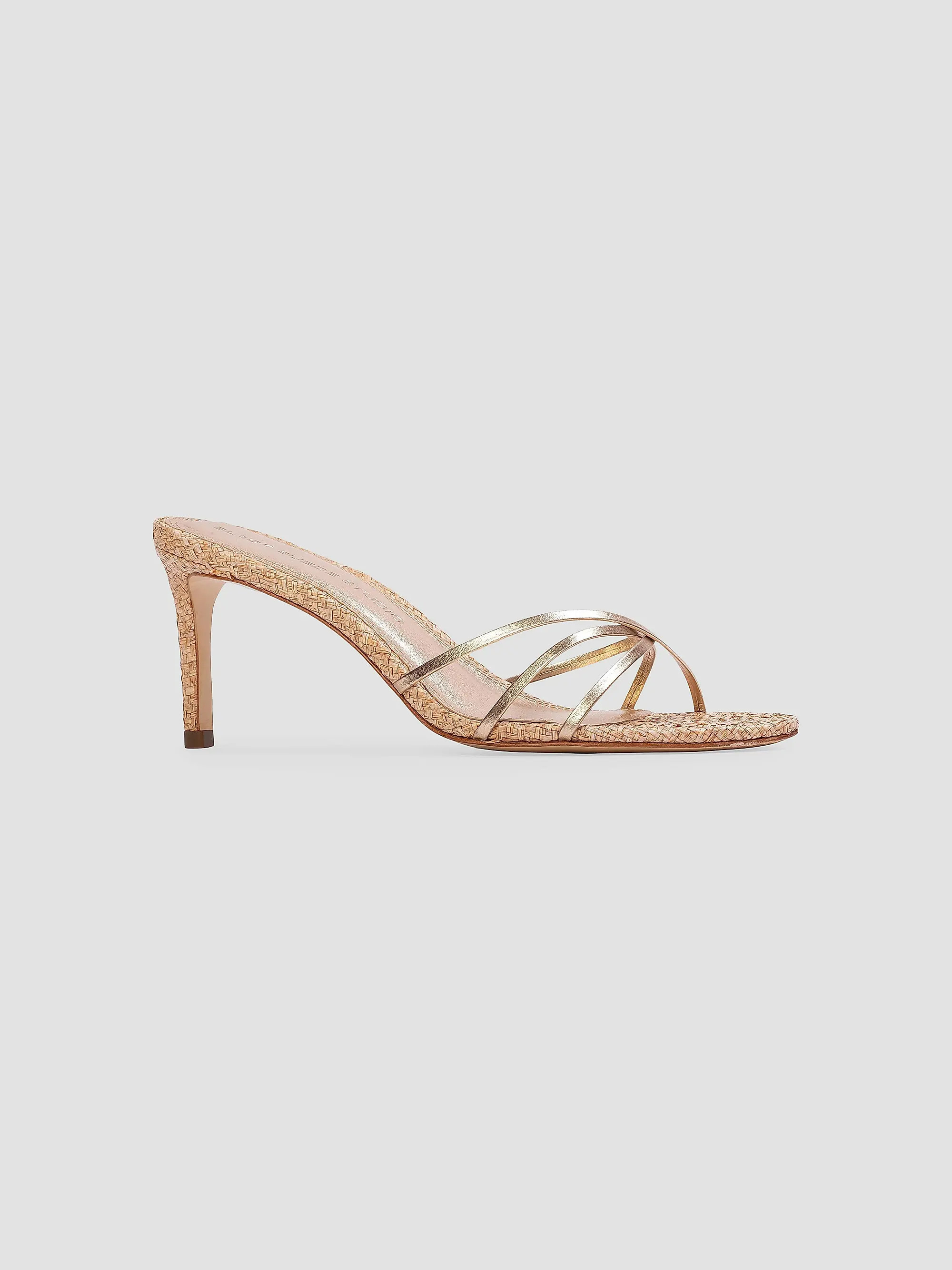 Jaya 70MM Raffia Mule Sandals | Saks Fifth Avenue