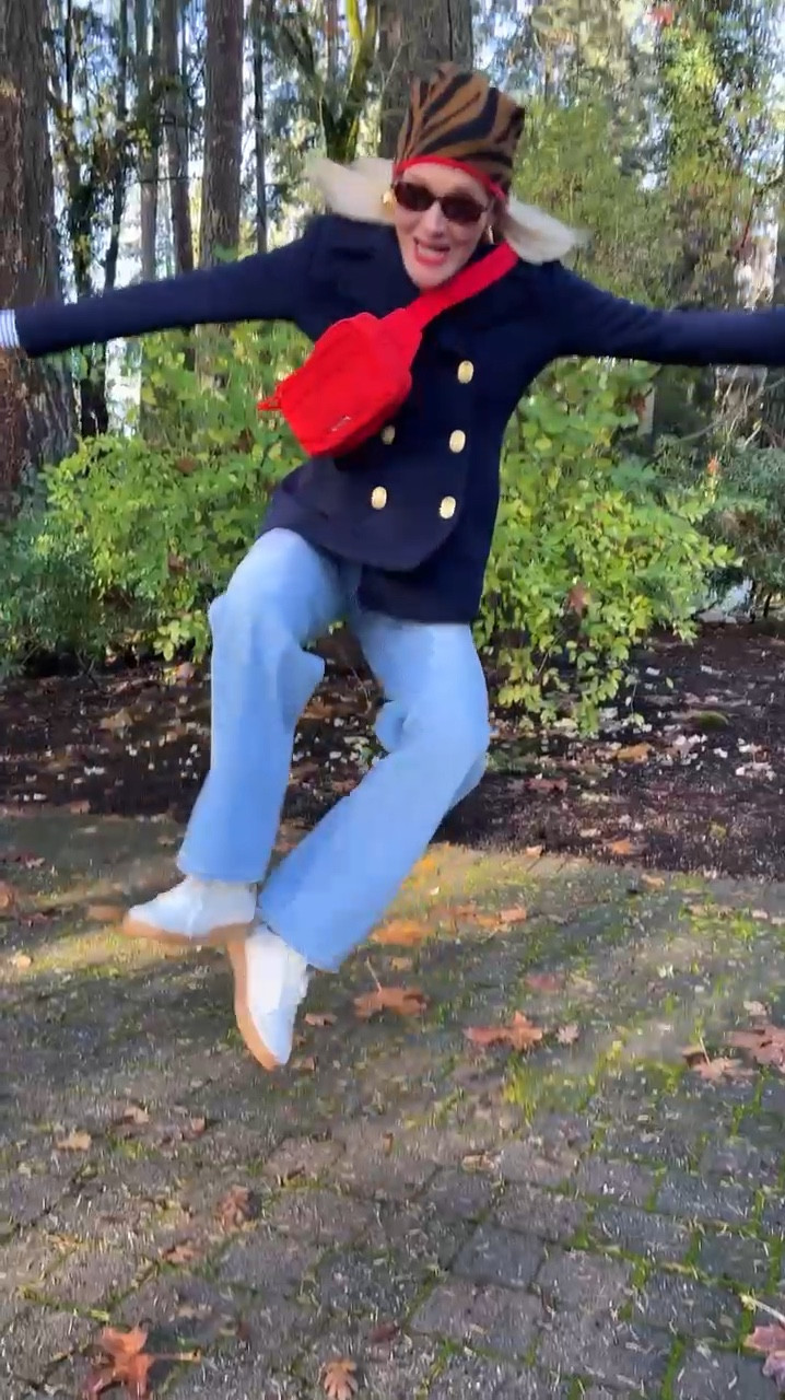 Loving this fun loving style! Classics
Mixed with a pop of color! My favorite Aritzia jeans, a classic pea coat from J crew, and some fun accessories to put it all together! 

Fall vibes, pea coat, sneakers, bright colors, 

#LTKSeasonal #LTKHoliday #LTKOver40