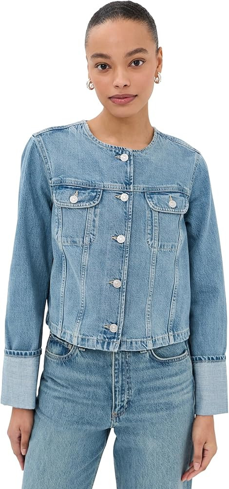PAIGE Women's Dean Denim Jacket | Amazon (US)