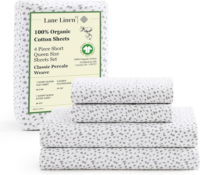 LANE LINEN Queen Sheet Set Bedding Sheets Fully Elasticized | Amazon (US)