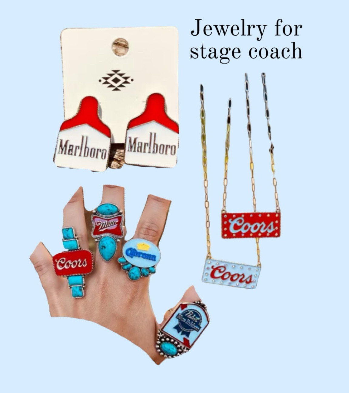 Under $20 and SO COOL ! 
#western #westernjewelry #stagecoach

#LTKFestival #LTKfindsunder50