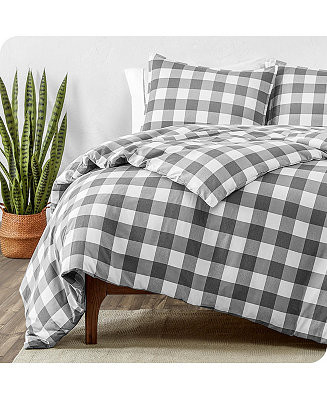 Bare Home Double Brushed Duvet Cover Set Twin/Twin XL - Macy's | Macy's