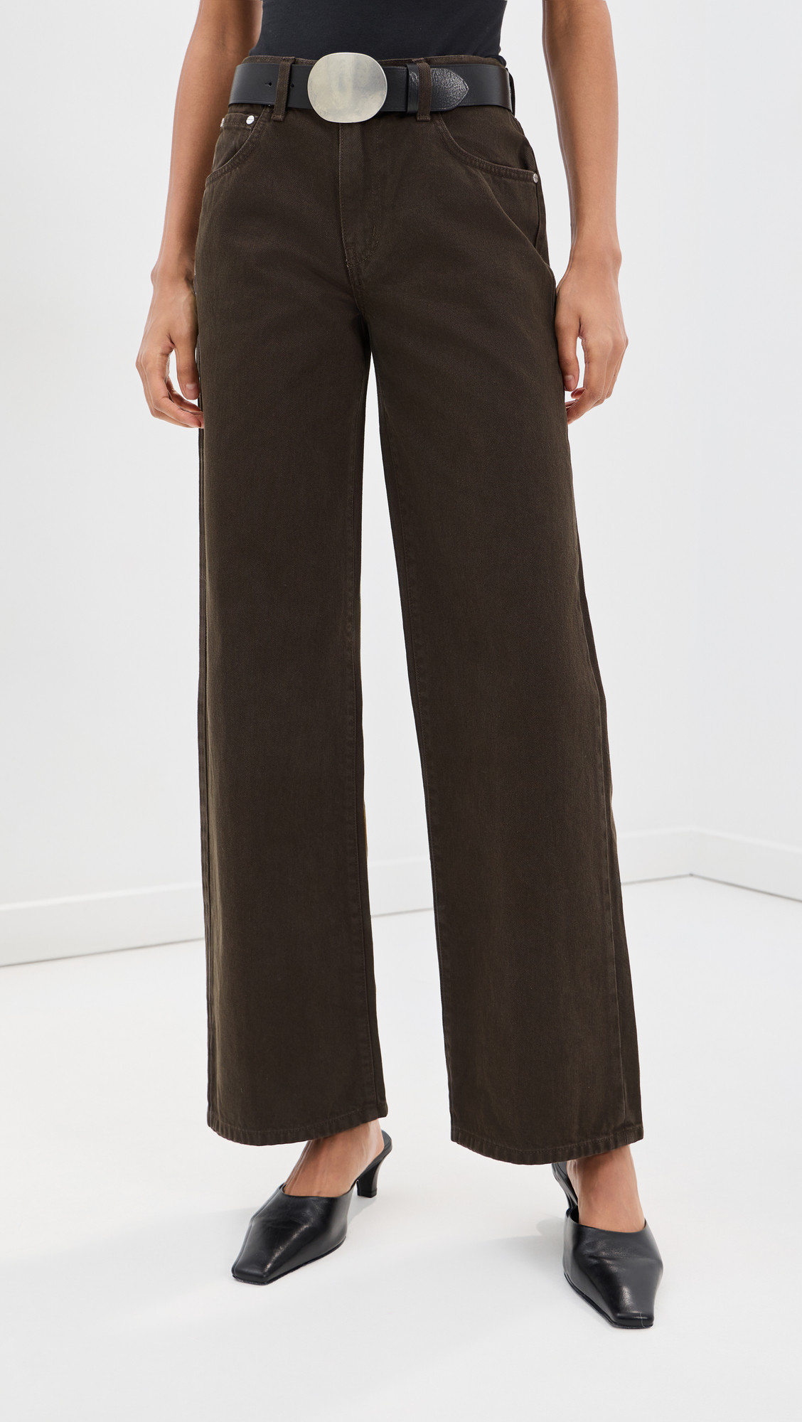 TWP Harvest Moon Jeans Dark Chocolate 25 | Shopbop