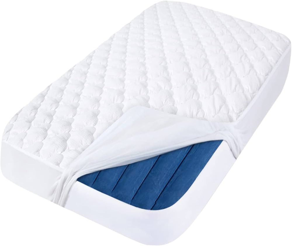 Toddler Travel Kids Air Mattress Pad Sheet Protector Waterproof, Compatible with hiccapop Inflata... | Amazon (US)