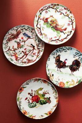 Inslee Fariss Autumn's Bounty Side Plate | Anthropologie (US)