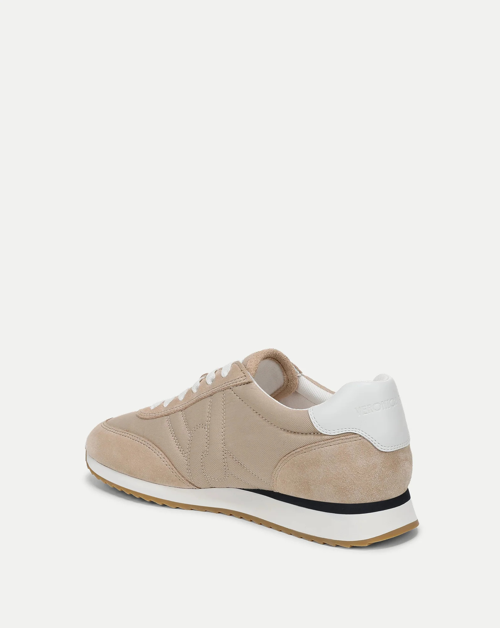 Penrose Sneaker in Chocolate/Hazelwood/Raisin Brown & White | Veronica Beard | Veronica Beard