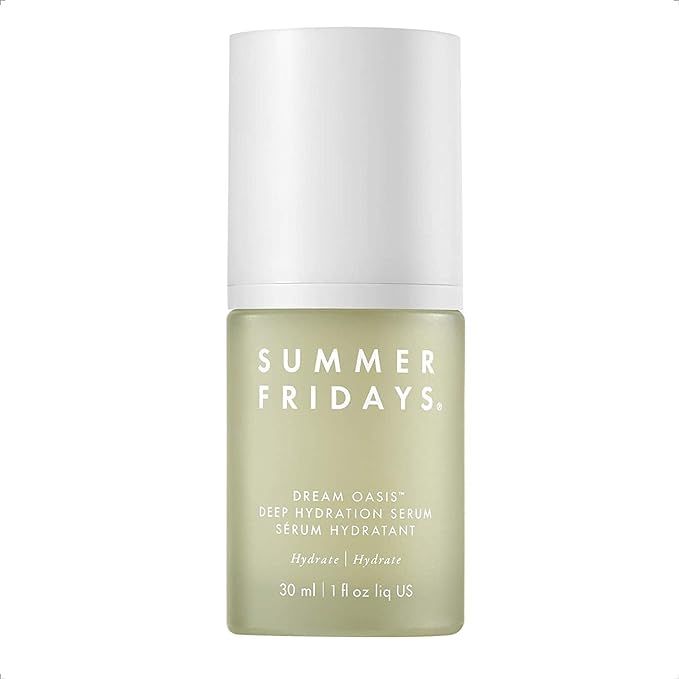 Summer Fridays Dream Oasis Serum - Hydrating Serum with Hyaluronic Acid, Glycerin & Squalane - He... | Amazon (US)