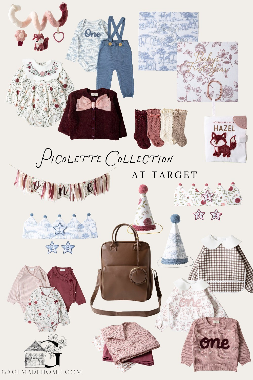 The most darling baby collection just launched at Target & it's beautiful! Feels like vintage heirloom but at a super affordable price! Shop first birthday decorations, baby memory books, toile print and floral print outfits, toys, books & more! #picolettecollection #target #targetbaby #babyessentials #babyregistry 

#LTKBaby #LTKmomlife #LTKSaleAlert