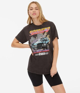 Camaro Berlinetta Boyfriend Graphic Tee | Aeropostale