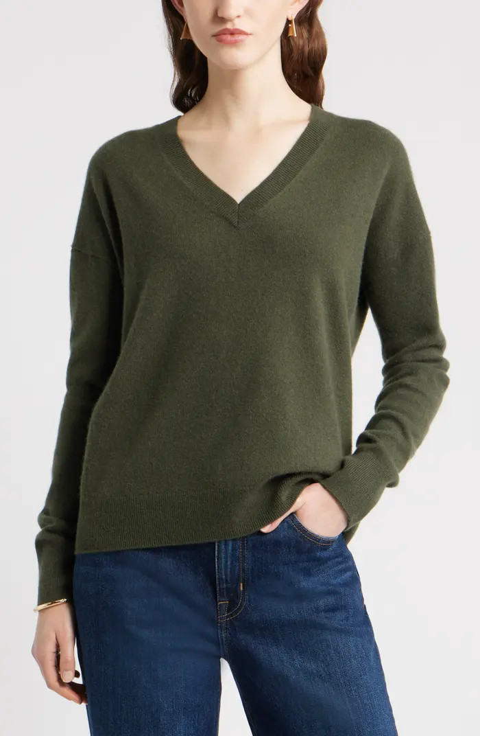 V-Neck Cashmere Sweater | Nordstrom