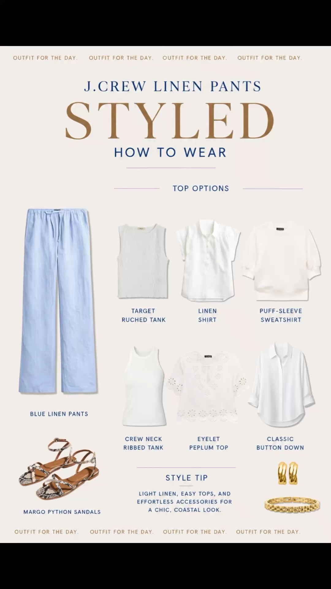 One pair of pants, 6 tops to wear with them.

#LTKootd #LTKOver40 #LTKSeasonal