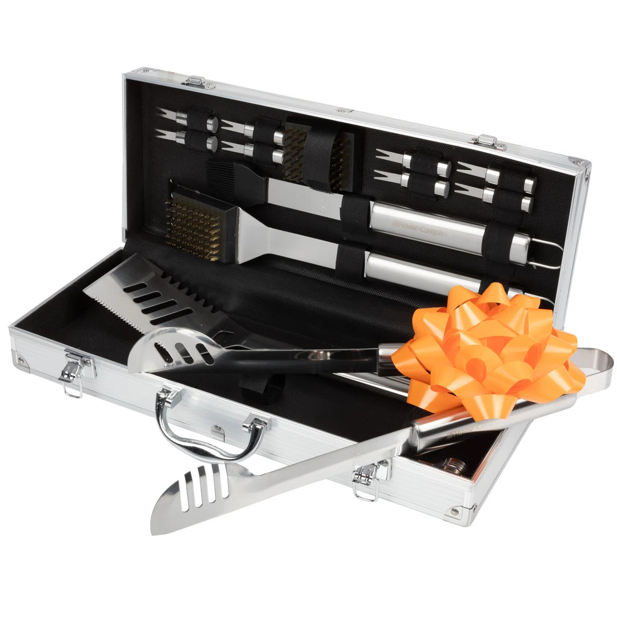 16-Pc BBQ Grill Tools Set - Barbecue Tool Kit with Aluminum Case for Home Grilling | Wayfair North America