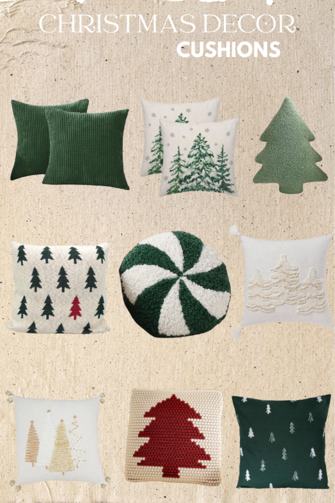 Christmas living room decor four cushion selection for this holiday season! 

Christmas cushions | Christmas throw pillows | holiday cushions | holiday decor | Christmas decor | Christmas decor ideas, holiday throw pillows, cozy pillowcases, winter-themed cushion covers , seasonal accents 

#LTKSeasonal #LTKHoliday #LTKhome