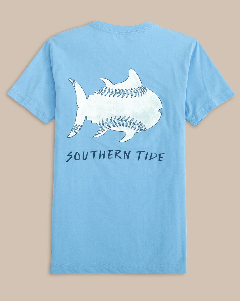 Kids Sketched Baseball Short Sleeve T-Shirt | Southern Tide