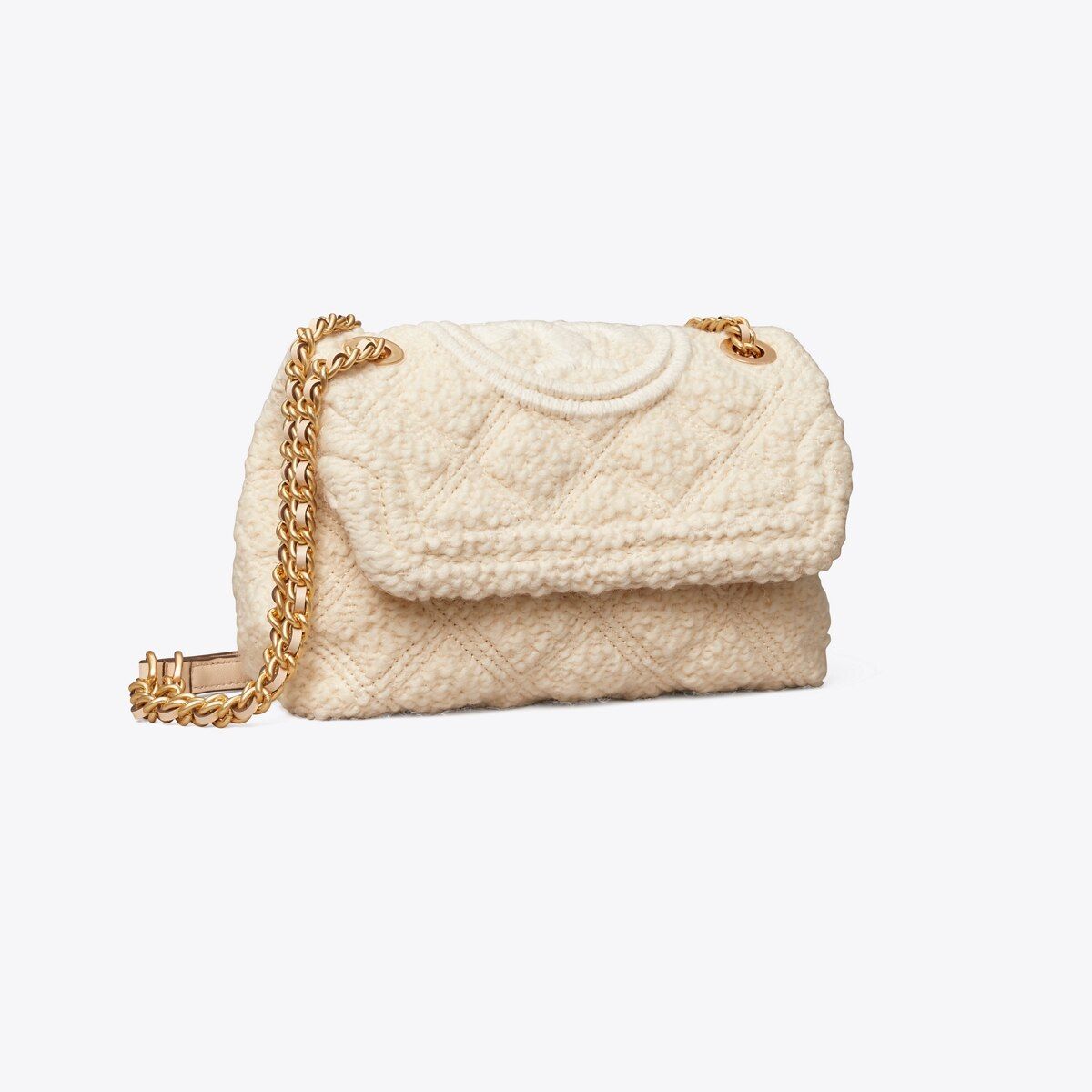 Fleming Soft Bouclé Small Convertible Shoulder Bag | Tory Burch (US)