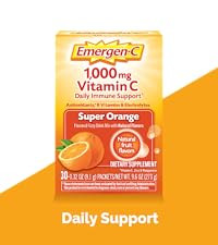 Emergen-C Crystals, On-the-Go Emergen-C Immune Support Supplement with Vitamin C, B Vitamins, Zin... | Amazon (US)