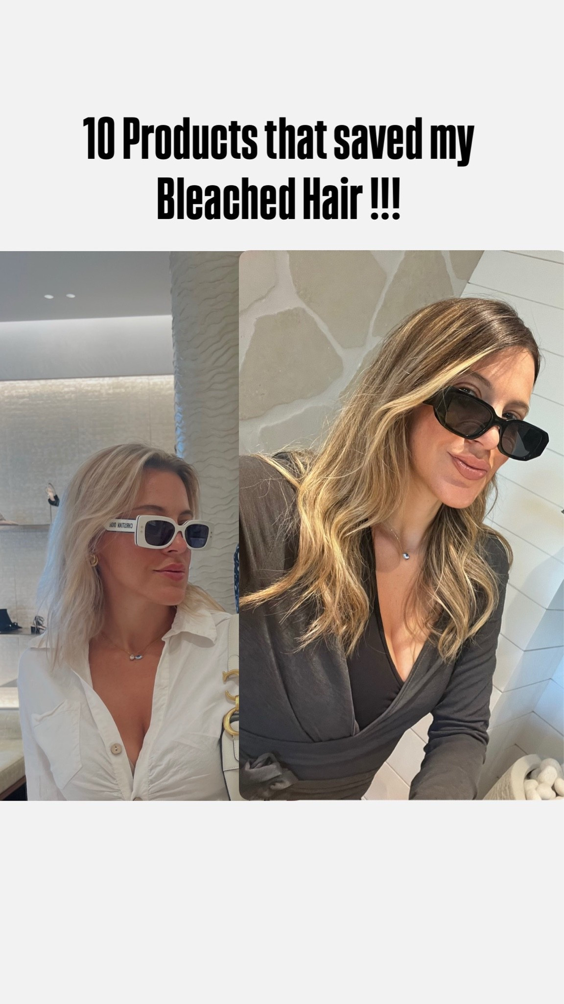 The ultimate blonde hair rescue routine is officially live! 👱‍♀️✨
I completely transformed my bleached, damaged hair into healthy, full, bouncy locks with these 10 hair-savers. (Oh, and switching to a low-maintenance blonde was the best decision I ever made! 🤫)
Everything I use to keep my hair strong and shiny is linked in my bio!

#LTKstyletip #HealthyHair #BlondeRoutine #HairRepair #DamagedHair #LTKfinds #HairCareRoutine #BlondeBalayage #HairGoals #HealthyBlonde

#LTKselfcare