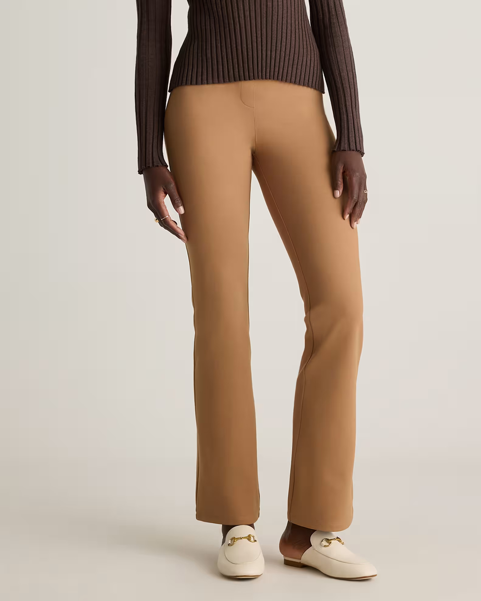 Ultra-Stretch Ponte Bootcut Pants | Quince